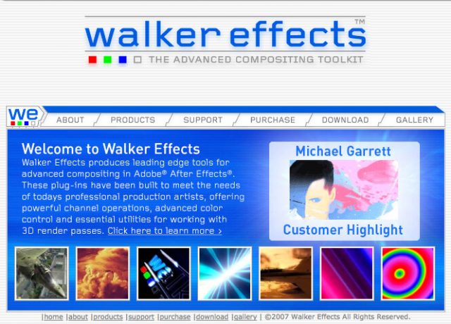 Walker Effects | Graphics Software Development