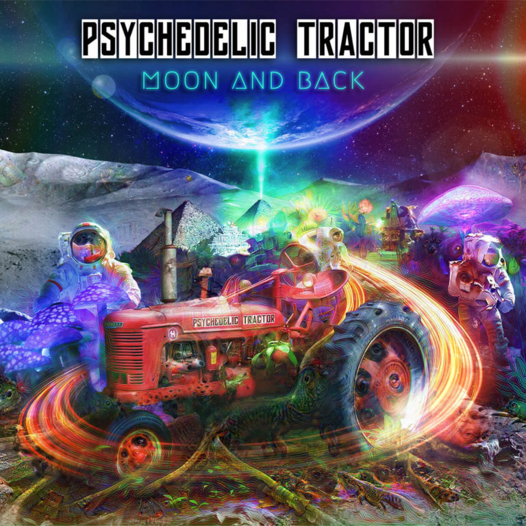 Psychedelic Tractor Cover Art by Axon Genesis