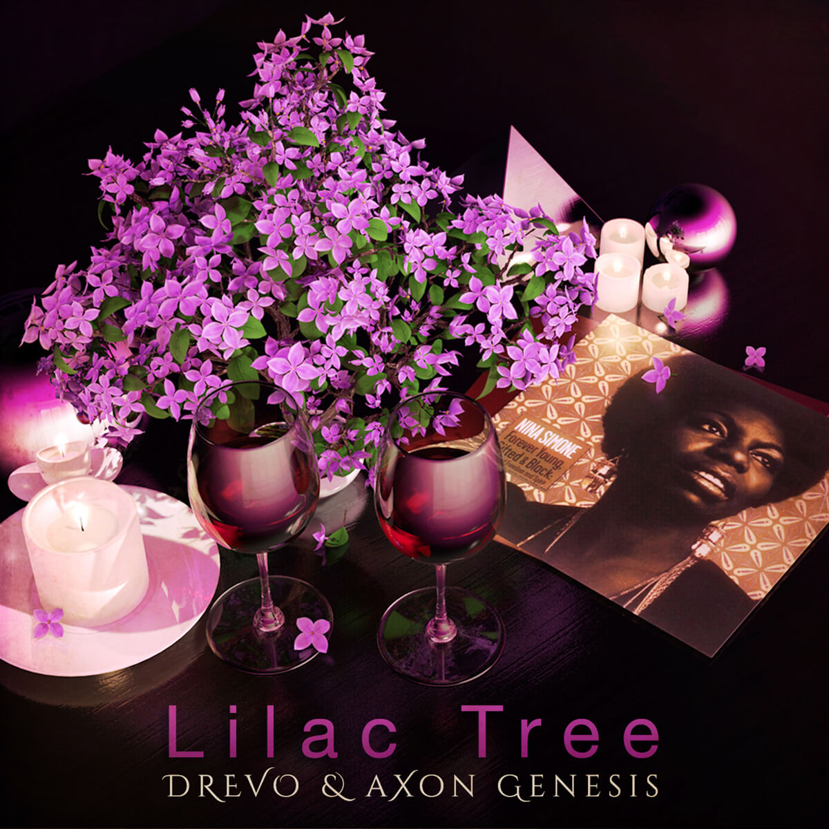 Lilac Tree Music and Cover Art by Axon Genesis