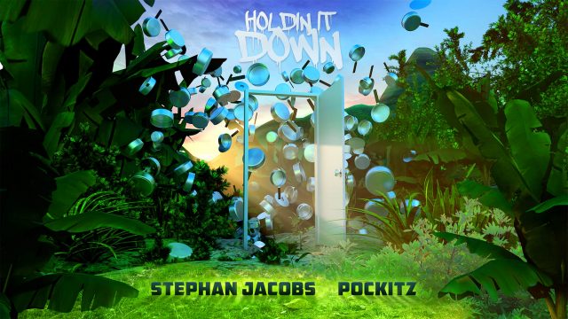 Holdin It Down Cover Art by Axon Genesis