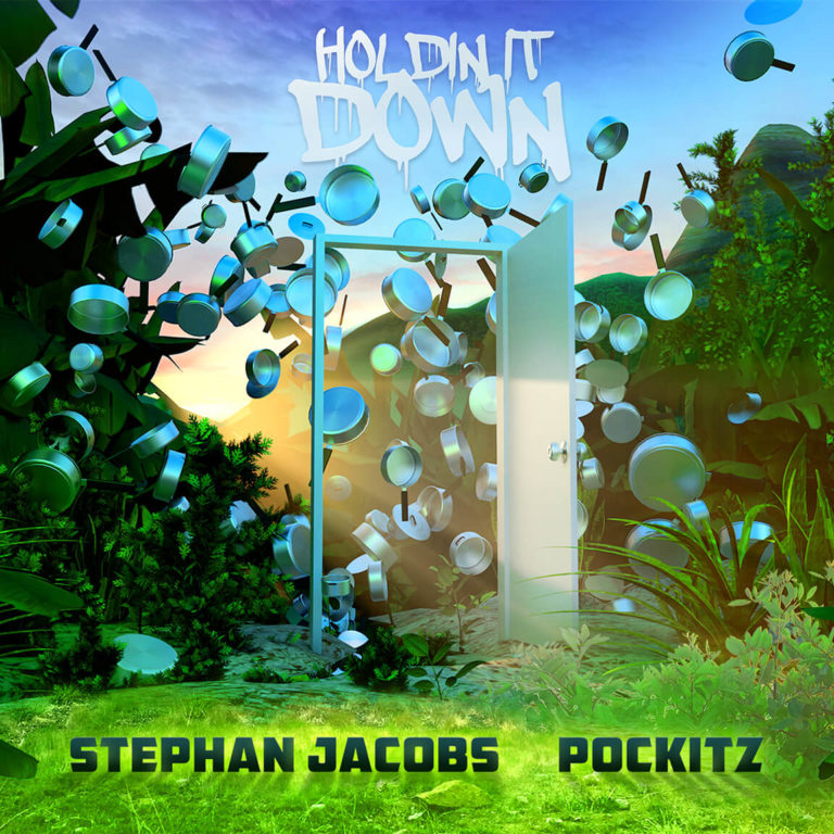 Holdin It Down Cover Art by Axon Genesis